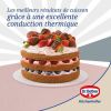 Dr. Oetker Rétro cake/jumping pans 18 and 20 cm with layer cake pans set of 2
