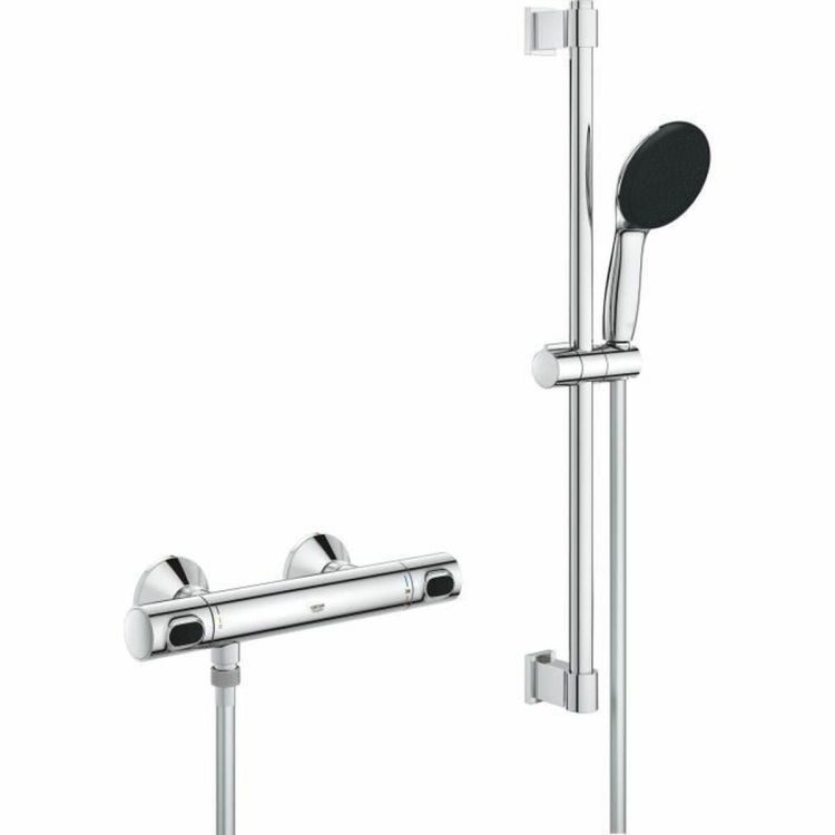Grohe Precision Flow thermostatic shower valve chrome
