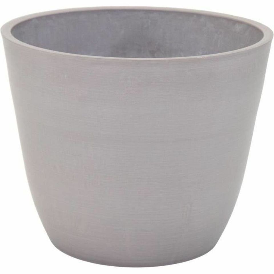 Mega Collections Ecostone Egg bloempot taupe 41 × 33 cm