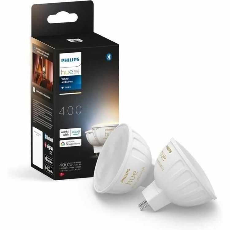 Philips Hue White Ambiance MR16 spotlight 2-pack 400lm
