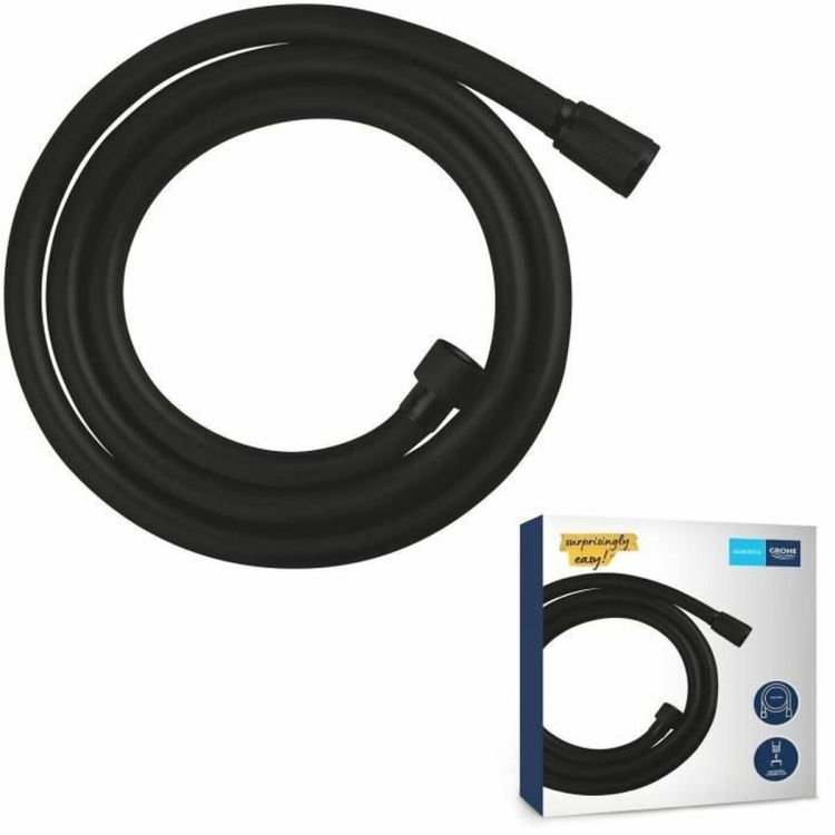 GROHE VitalioFlex Trend doucheslang 150 cm mat zwart