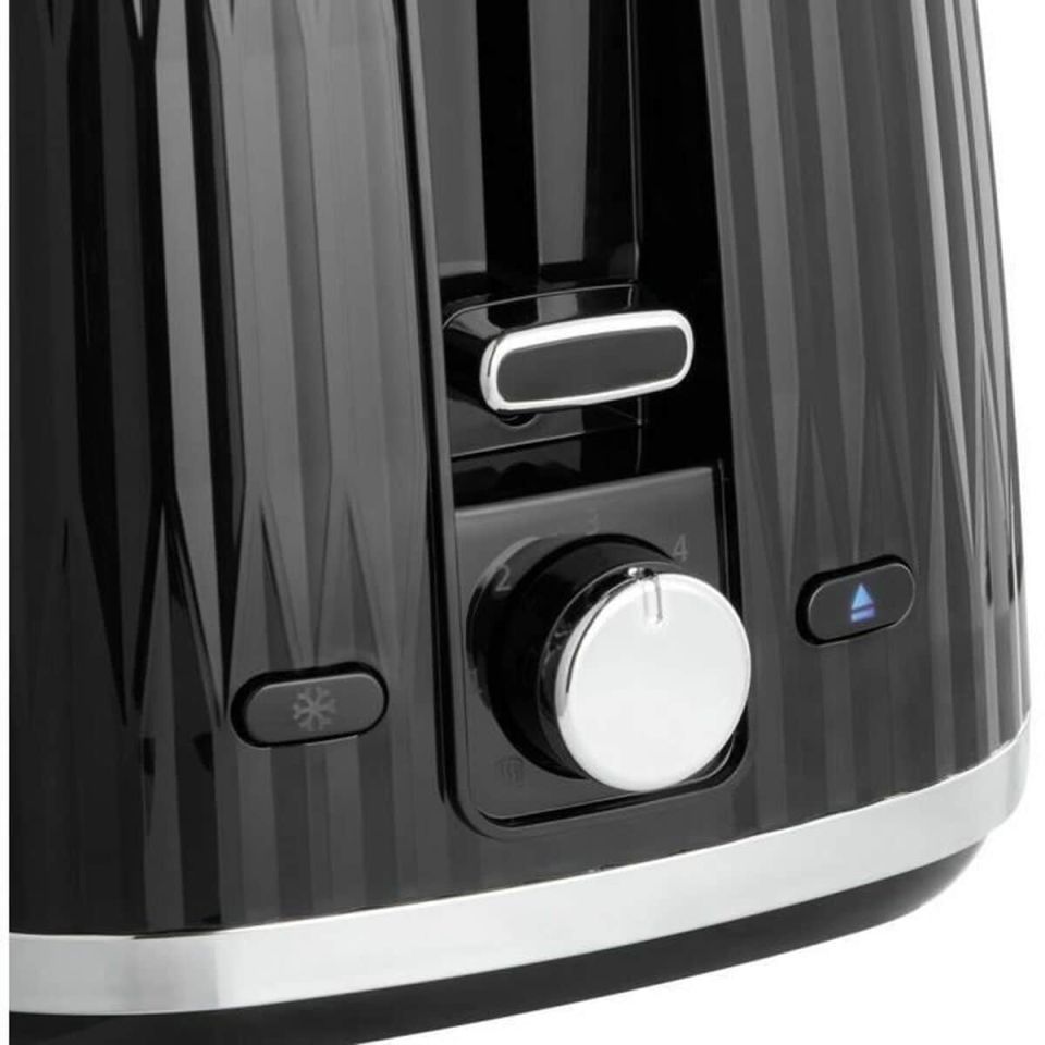 Russell Hobbs Eden 2 snedes broodrooster zwart 800W