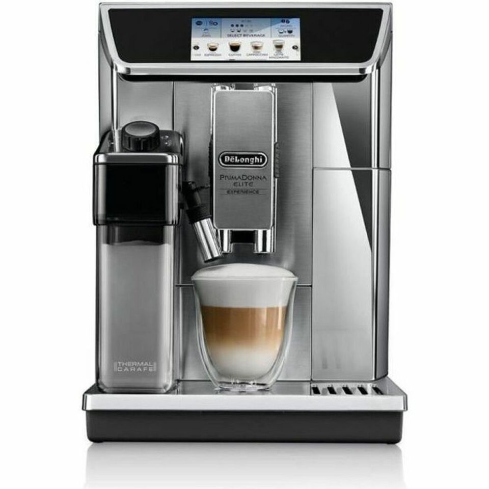 De'Longhi PrimaDonna Elite Experience ECAM650.85.MS fully automatic machine silver