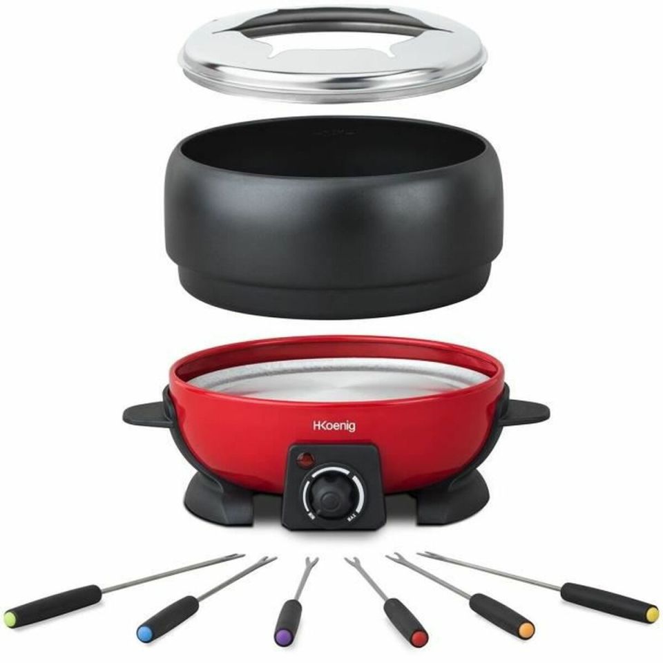 H.Koenig ALP1800 elektrische fondueset 2L 6 personen