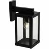 Brilliant Gaia 44482/06 buitenwandlamp zwart IP44 E27 35,5 cm