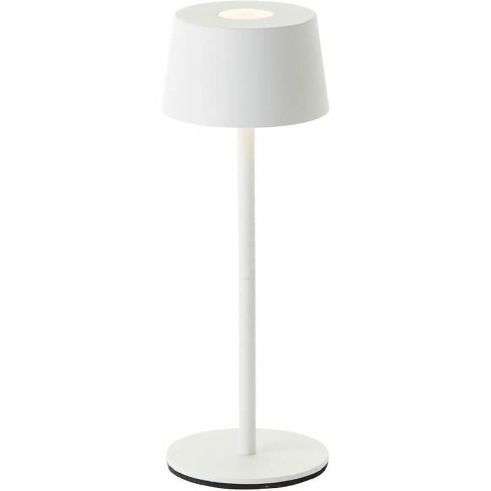 Brilliant Jona G40900/05 USB-C oplaadbare LED tafellamp wit IP44 170 lm