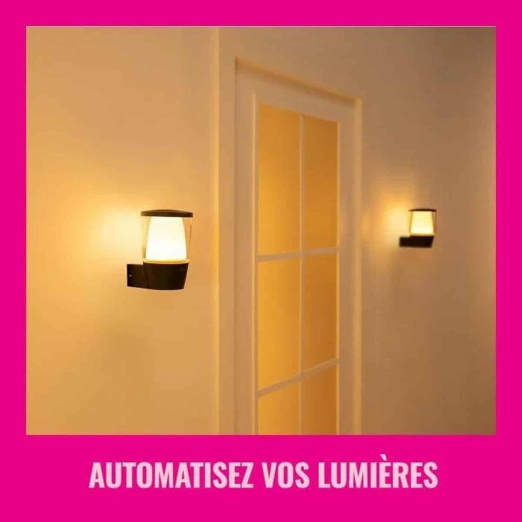 Wall Lamp Wiz Black Metal Plastic 950 Lm