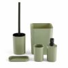 Bath Set TODAY HOY Green Plastic Modern (5 Pieces)