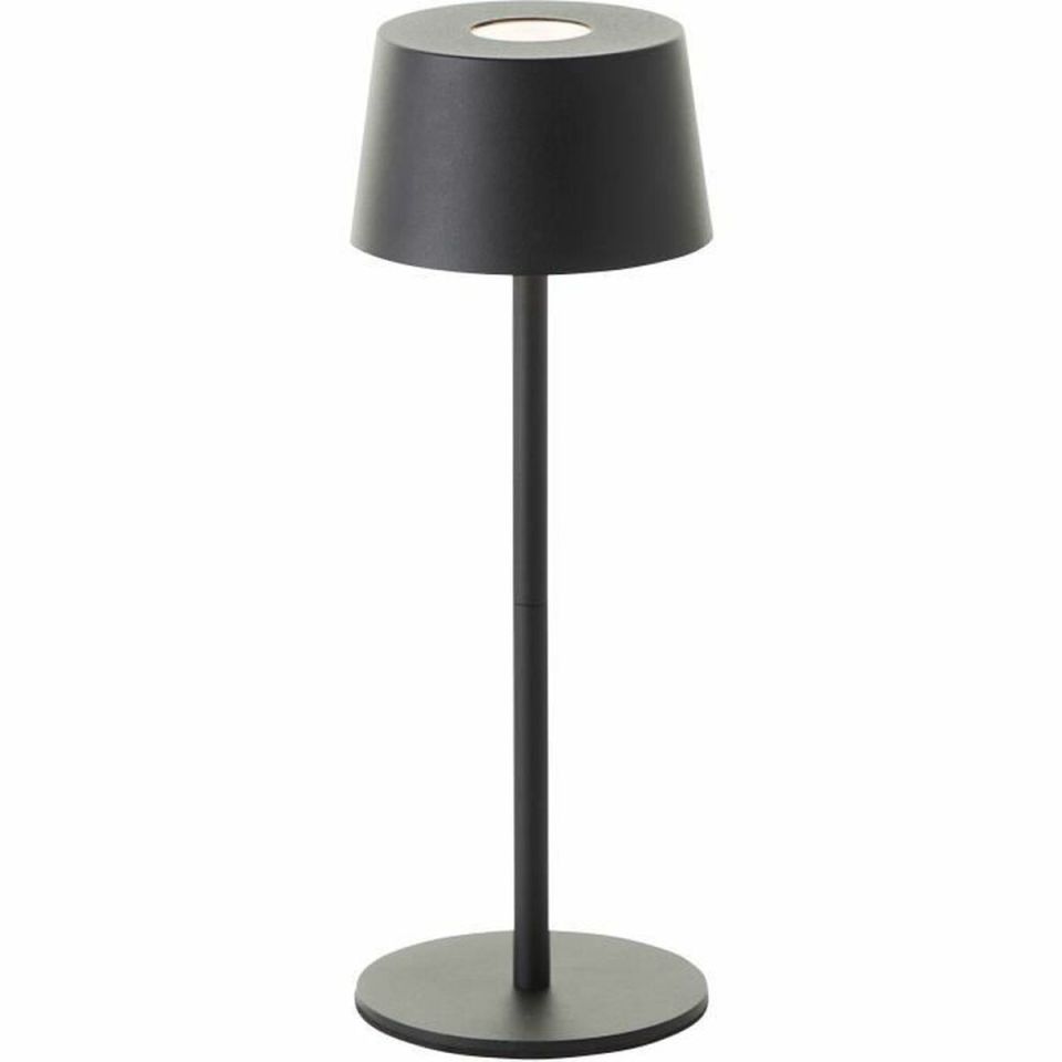 Brilliant Jona G40900/06 rechargeable LED table lamp black IP44 25 cm