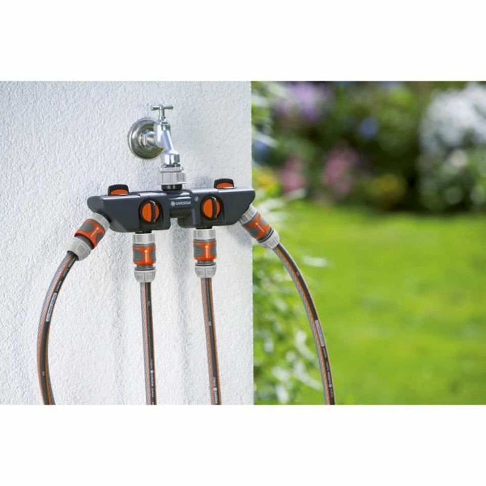 Gardena 4-weg waterverdeler 8194-20 4 uitgangen