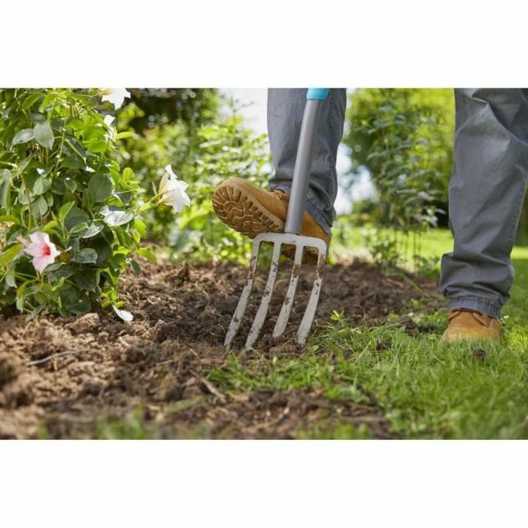 Gardena ErgoLine spitvork 117 cm ergonomische D-greep