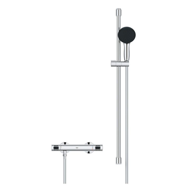 GROHE Precision Flow thermostatische doucheset chroom