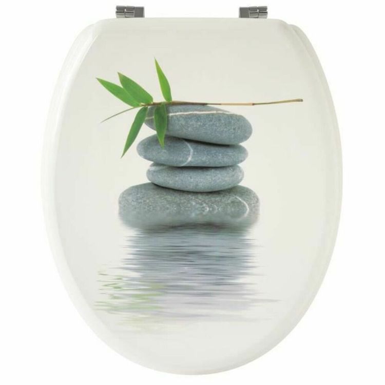 Gelco ZEN toiletzitting wit MDF softclose universeel