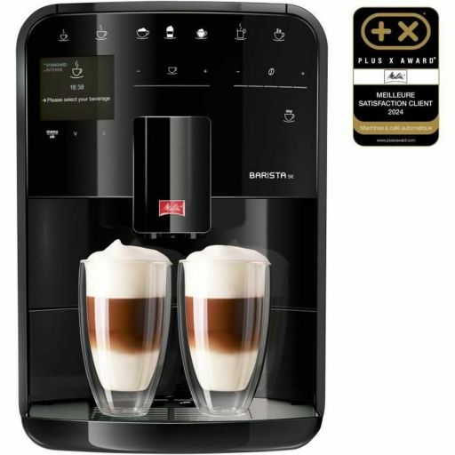 Melitta Barista SE F830-003 espressomachine zwart Superautomatisch koffiezetapparaat Melitta Barista SE F830-003 Zwart 1450 W 15 bar | Huisbest.nl