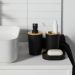 Badset TODAY HOY Zwart Plastic Modern (6 Stuks)