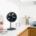 AIR AND ME Noas tafelventilator 20 cm 32W zwart