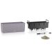 LECHUZA BALCONERA Stone 50 self-watering balcony planter gray
