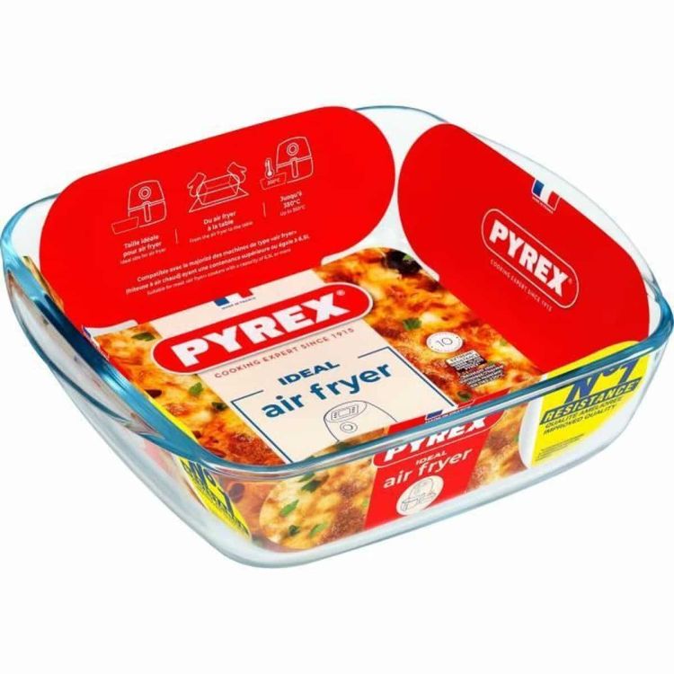 Pyrex Air Fryer baking dish square 2.2 L 25×22 cm