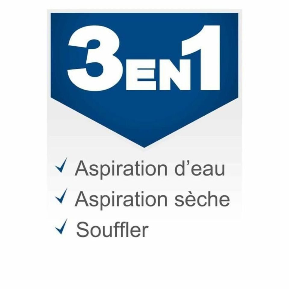 Scheppach VC25 nat- en droogzuiger 25L 1200W RVS
