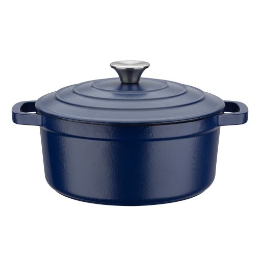 GSW Blue Magic braadpan 20 cm gietijzer blauw Pan GSW 717274 Blauw Wit Staal 2 Onderdelen | Huisbest.nl