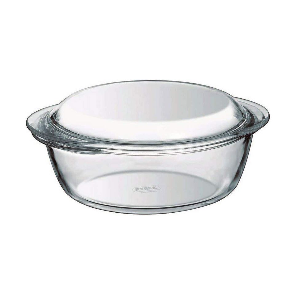 Pan met Deksel Pyrex Essentials 23 x 11 x 27 cm Transparant Glas 32 L