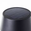 Brilliant Picco G40400/76 rechargeable solar LED table lamp black IP44 30 cm