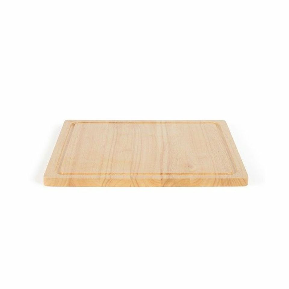Livoo MES141 XXL cutting board rubber wood 46 x 46 cm