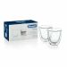 De’Longhi DLSC311 dubbelwandige cappuccinoglazen 270 ml set van 2