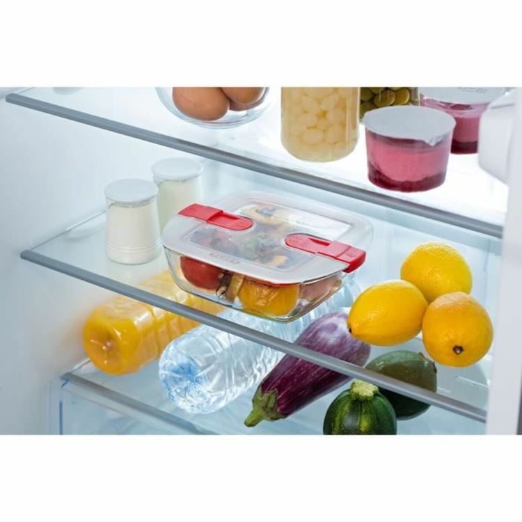 Pyrex Cook & Heat 3x1L vierkante glazen bewaarbakken