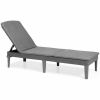 Solstol Allibert by KETER Jaipur Dark gray 187 x 58 x 29 cm