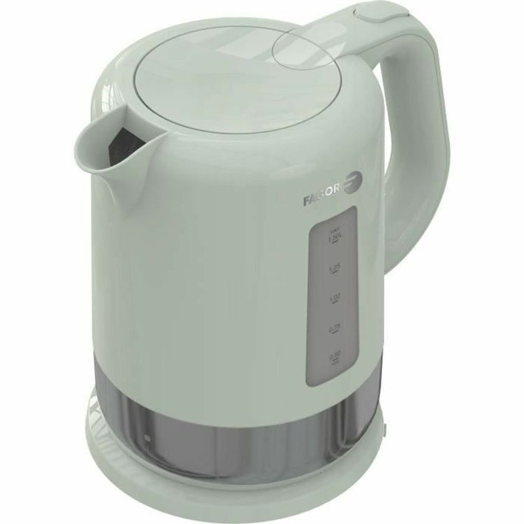 Fagor FG5148 cordless stainless steel kettle green 1.5 L 2200 W