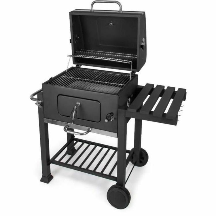 Fieldmann FZG 1008 houtskoolbarbecue met deksel