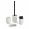 Badset TODAY HOY Wit Plastic Modern 4 Onderdelen (4 Stuks)