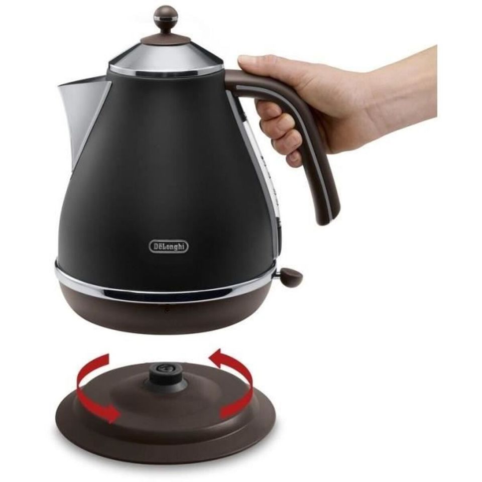 De'Longhi Icona Vintage KBOV2001.BK kettle black 1.7L 2000W