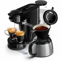 Capsule Coffee Machine Philips SENSEO SWITCH HD6592/65 noir 1 bar 1450 W | Huisbest.nl