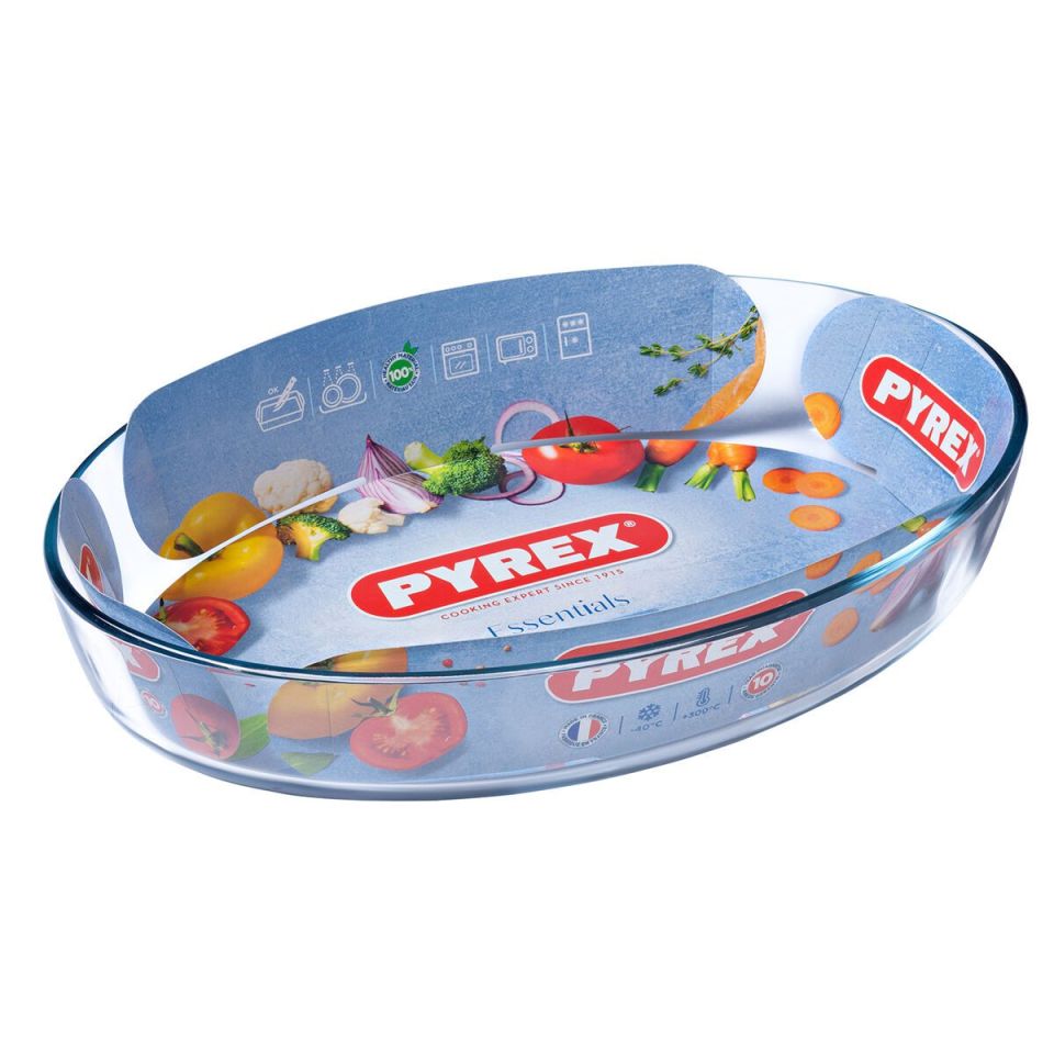Pyrex 346B000 ovale ovenschaal 3L 35×24 cm glas