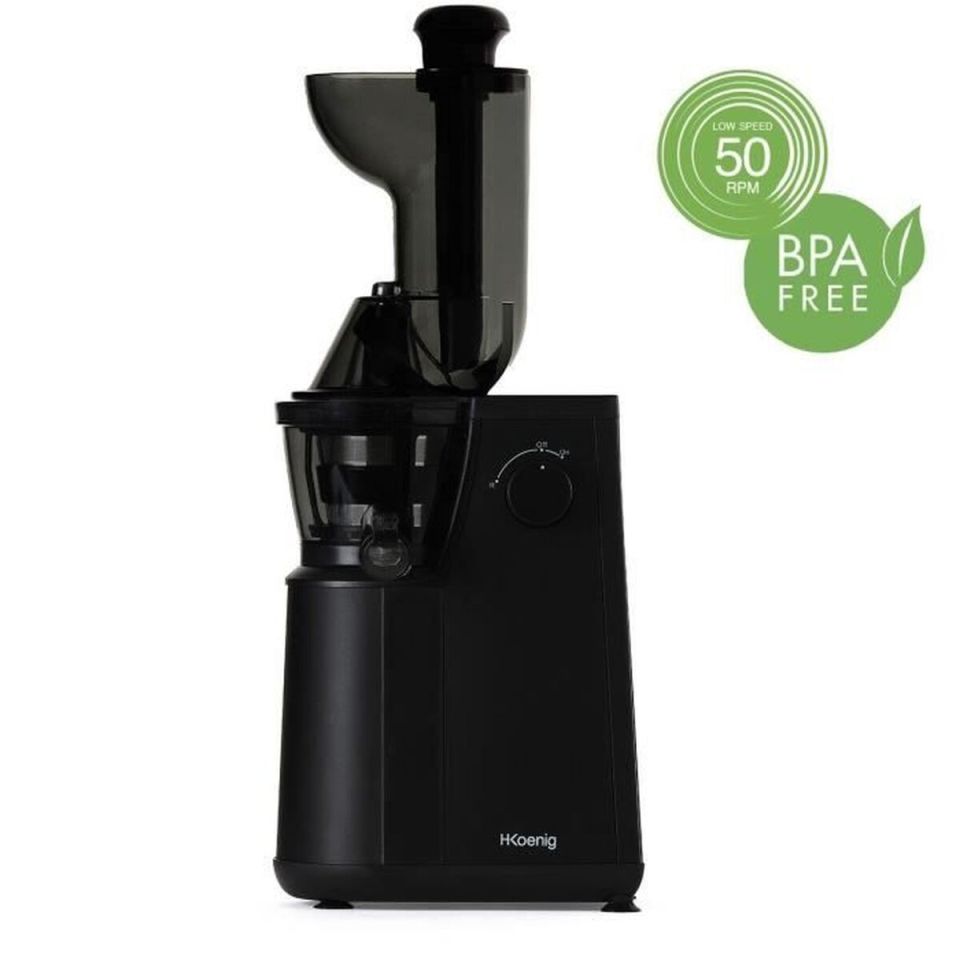 H.Koenig GSX24 slowjuicer Vitamin+ 400W 1L zwart