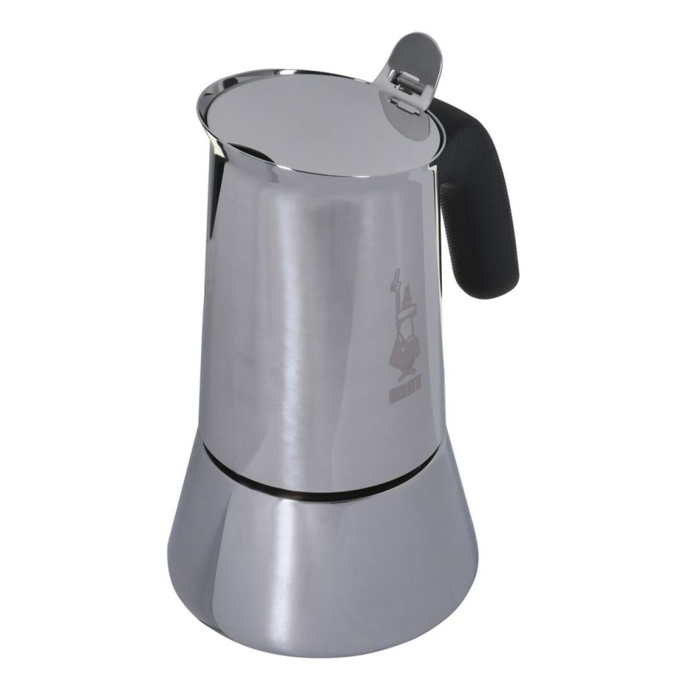 Bialetti New Venus 6-cup moka pot stainless steel silver/black