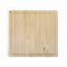 Livoo MES141 XXL cutting board rubber wood 46 x 46 cm