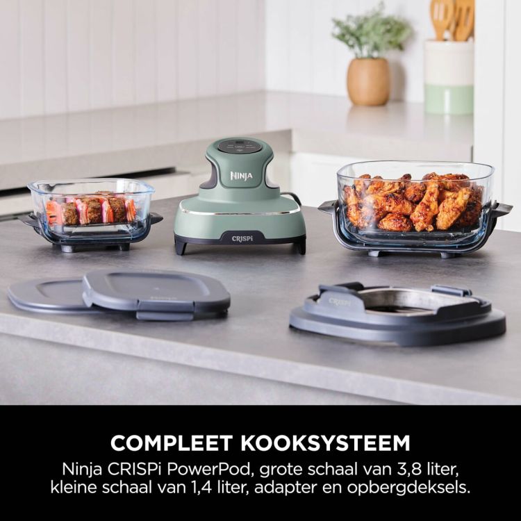 Ninja CRISPi FN101EUSG glass airfryer 3.8L green 1700W