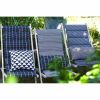 Jardin Privé Fjord opvouwbare strandligstoel blauw
