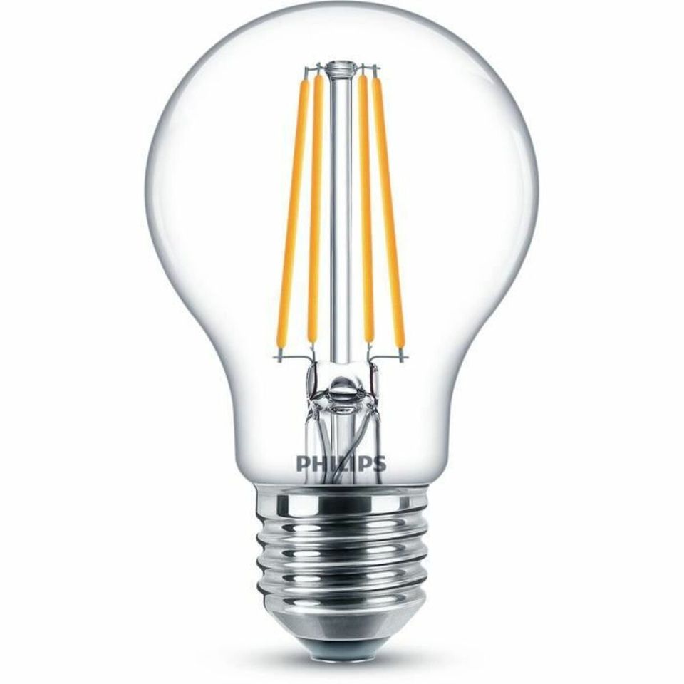 Philips filamentlamp helder 60W E27 2700K (2 stuks)