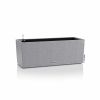 LECHUZA BALCONERA Stone 50 self-watering balcony planter gray