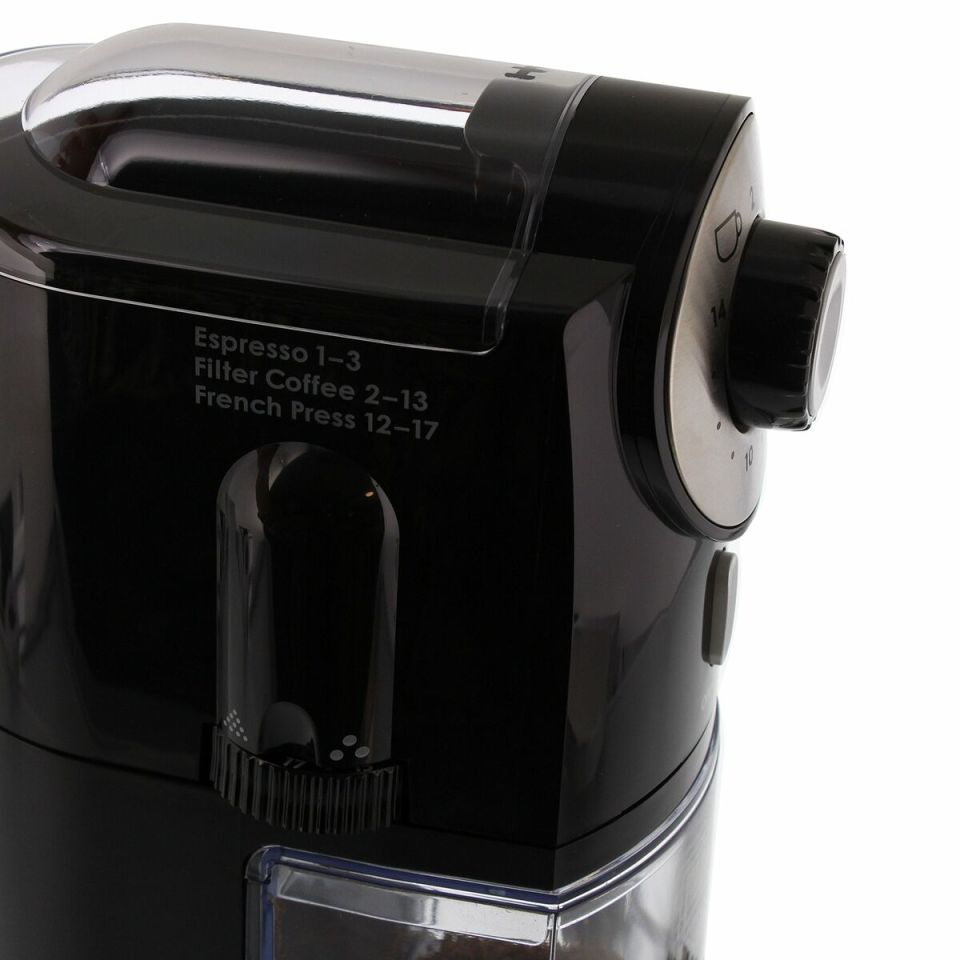 Melitta Molino koffiemolen zwart 200g 17 maalstanden