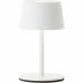 Brilliant Jona G40900/05 USB-C oplaadbare LED tafellamp wit IP44 170 lm