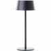 Brilliant Picco G40400/76 rechargeable solar LED table lamp black IP44 30 cm