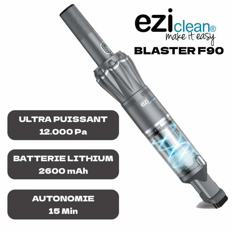 EZIclean Blaster F90 handstofzuiger 12000 Pa 90 W zwart