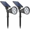 Lumisky Spiky W34 set van 2 solar LED tuinspots IP44
