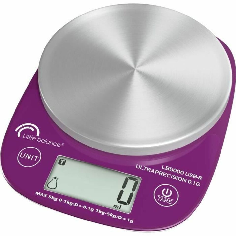 Little Balance 8465 keukenweegschaal 5kg USB-C