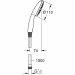 GROHE Vitalio Start 110 handdouche met slang 150 cm chroom